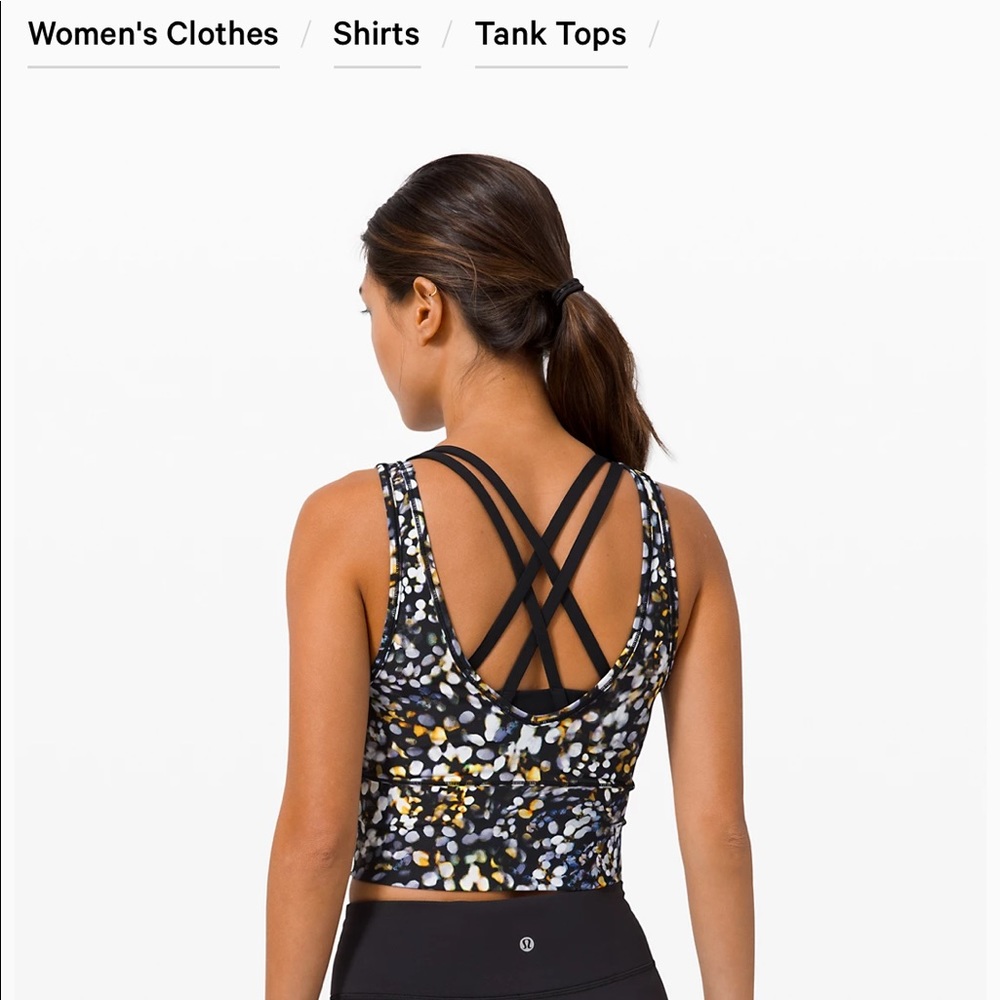 SOLD Lululemon power pivot tank